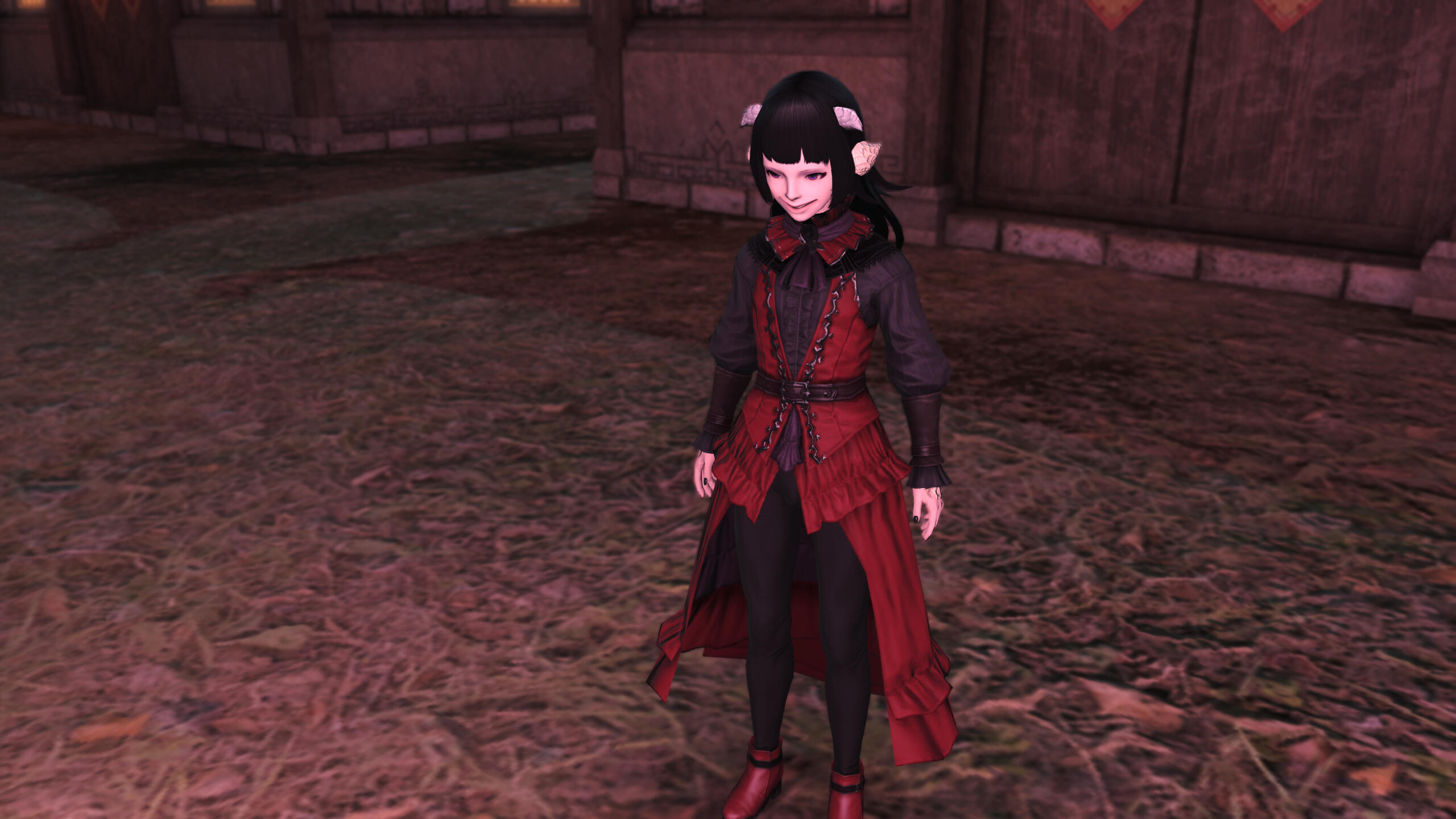 Lily observes the Puppet's Bunker from a distance, her scythe over her right shoulder and ready for battle.